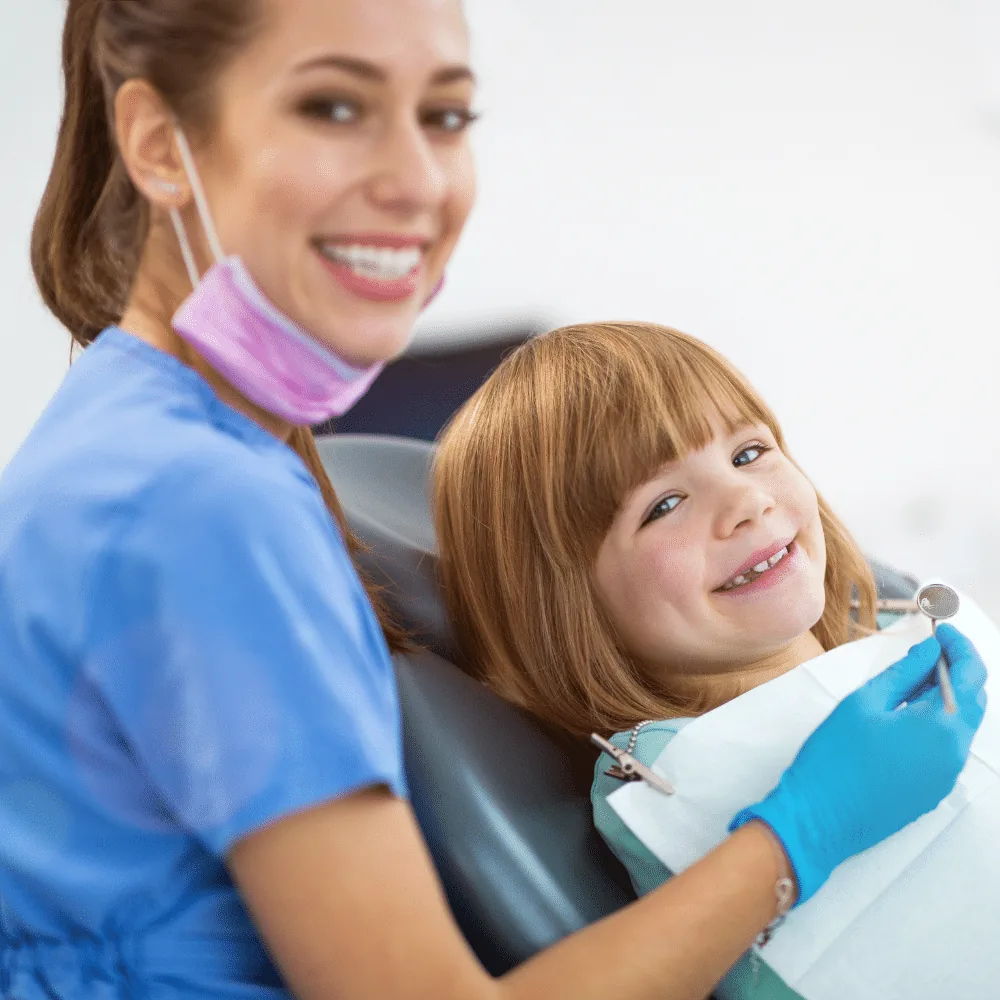 Illustration for “Help! My Child Has Anxiety About the Dentist. What Can I Do?”.
